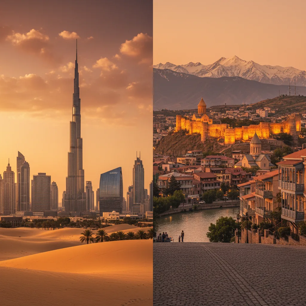 Dubai Vs Georgia - LeaveDubai