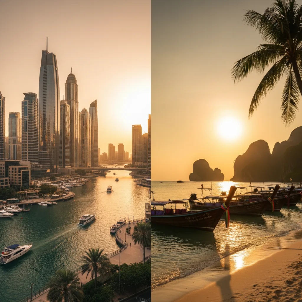 Dubai Vs Thailand - LeaveDubai