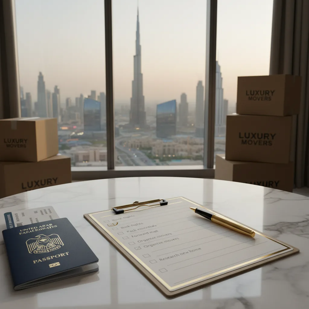 Leaving Dubai Checklist - LeaveDubai