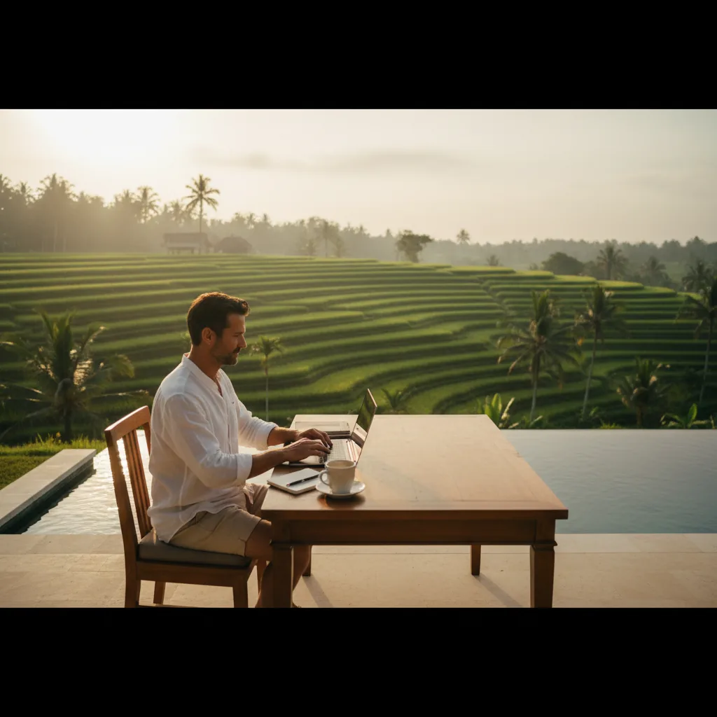 Run Business Remotely Bali - LeaveDubai