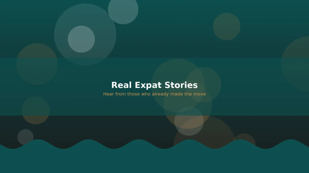 LeaveDubai - Testimonial Expat Portrait